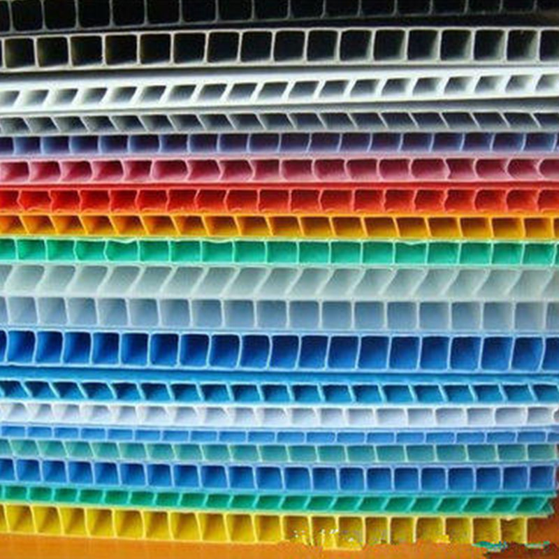 Papan Bergelombang Berongga PP Anti-statis Tugas Berat