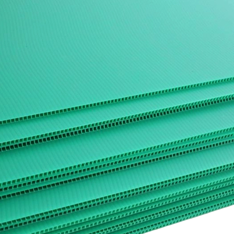 Lembar Polypropylene Beralur Tahan Air untuk Pembuatan Kotak Penyimpanan