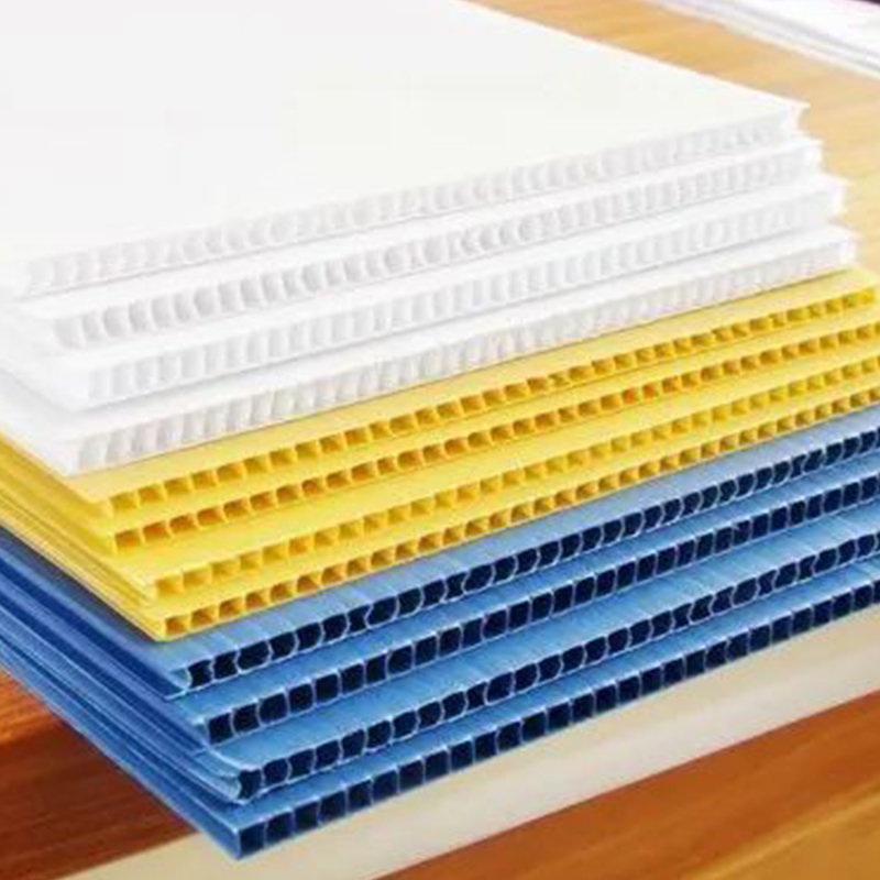 Lembar Polypropylene Beralur Tahan Air untuk Pembuatan Kotak Penyimpanan