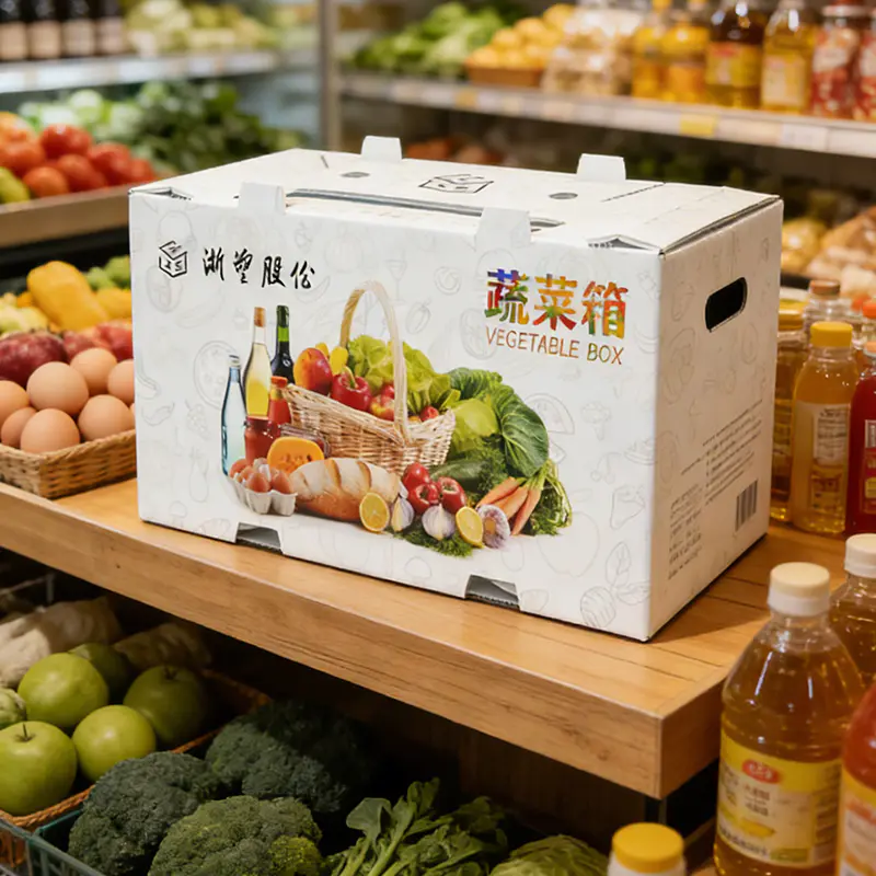 Kotak Bergelombang Sayur & Buah PP