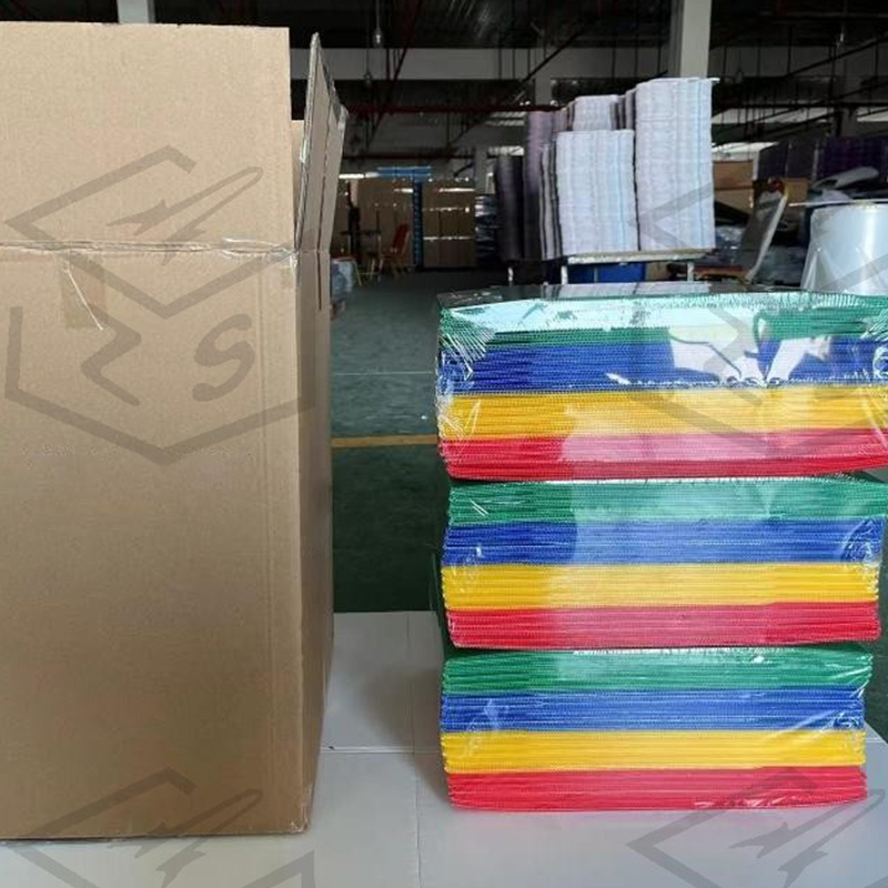 Panel Privasi Meja Kantor Plastik untuk Ruang Kelas Siswa